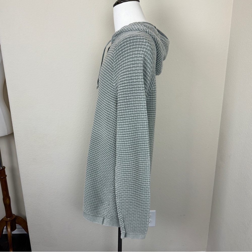 Carbon 2 Cobalt Hudson hoodie, textured sweater- Men's size XL - Picture 5 of 7